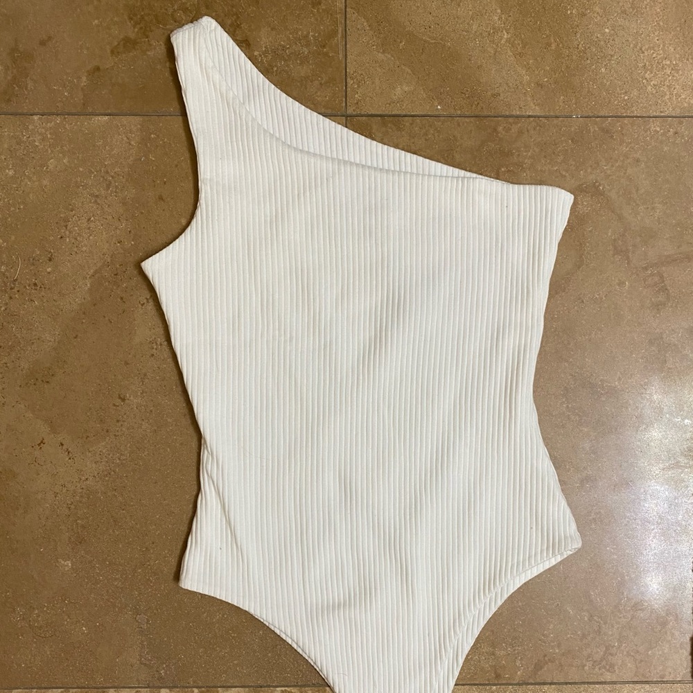 Princess Polly || White Rueful Bodysuit